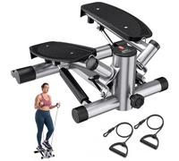 HOMCOM Mini Stepper Step Machine for Leg Arm Full Body Training