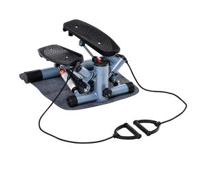 HOMCOM Mini Stepper Step Machine w/ Cushion Mat for Leg Arm Full Body Training