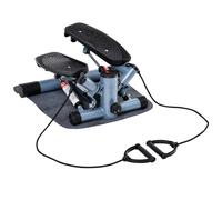 HOMCOM Mini Stepper W/Arm Cord-Black/Silver Grey