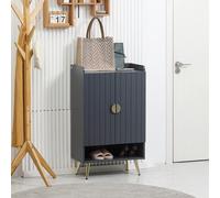 Homcom Modern Shoe Cabinet With 2 Doors