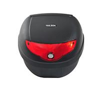 HOMCOM Motorcycle Top Box PP (Polypropylene) 38 x 40 x 28 cm