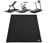 HOMCOM Multi-purpose Exercise Equipment Protection Mat Non-slip Floor Protector Gym Fitness Workout Training Mat 180 x 90cm
