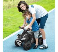 HOMCOM No Power Quad Toddler Ride on Car Foot-to-Floor Sliding