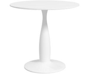 HOMCOM Non Height Adjustable Dining Table Round 83A-071V82WT 800 x 800 x 740 mm