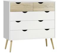 Homcom Nordic Style Chest Of Drawers