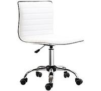 HOMCOM Office Chair 921-075 White 52 (W) x 48 (D) x 90 (H) mm