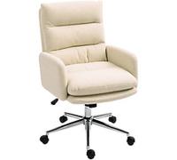 HOMCOM Office Chair Basic Tilt Cream 120 kg 921-815V70CW 580 x 670 x 99 mm
