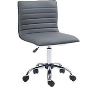 HOMCOM Office Chair Basic Tilt Dark Grey 120 kg 921-075V70CG 520 x 480 x 900 mm