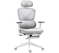 HOMCOM Office Chair Basic Tilt Fixed Armrest Grey 120 kg 921-804V70GY 700 x 710 x 1,190 mm