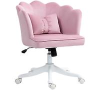 HOMCOM Office Chair Basic Tilt Pink 120 kg 921-838V70PK 530 x 660 x 880 mm