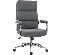 HOMCOM Office Chair Grey 120 kg 921-847V00CG 620 x 730 x 1,130 mm
