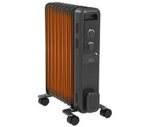 HOMCOM Oil Filled Radiator Portable Space Heater with 9 Fin, 3 Heat Settings - G