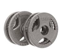 4 PCS Olympic Weight Plates Grip Plate Sets for Strength and Crossfit and Weightlifting Training - Barbell Weight Set for Home Strength - Crossfit - H