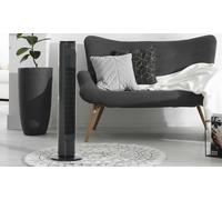 HOMCOM 30" LED Tower Fan with 70 Oscillation Remote Controller Grey