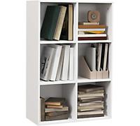 HOMCOM Particle Board Bookcase 655 x 300 x 975 mm