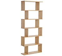 HOMCOM Particle Board Shelf 6 Shelves 230 x 800 x 1,920 mm