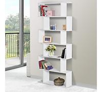 HOMCOM Particle Board Shelf 6 Shelves 230 x 800 x 1,920 mm