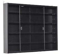 HOMCOM Particleboard, Glass Shelving Unit 5 Shelves 95 x 800 x 600 mm