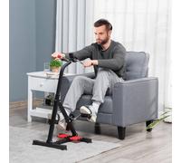 HOMCOM Pedal Rehabilitation Exercise Bike for Seniors & Elderly Black&Red in Jet Black HOMCOM Jet Black