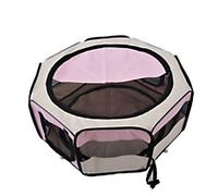 HOMCOM Pet Playpen D1-0110 410 x 900 x 900 mm Pink