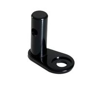 Homcom Coupling Accessory Pet Luggage Bike Bicycle Trailer Connector Attachment In Black Black