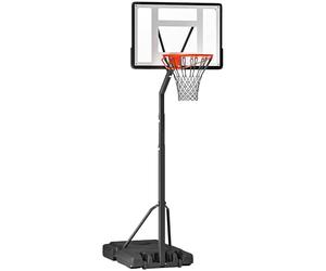 HOMCOM Portable 10ft Basketball Backboard Hoop Set 2.55M-3.05M