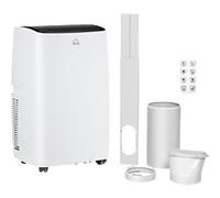 HOMCOM Portable Air Conditioner 14000 40 m² 1.2 L Cream White 823-042V70CW