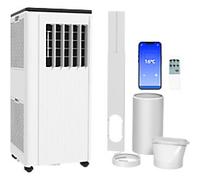 HOMCOM Portable Air Conditioner 7000 15 m² 0.5 L White 823-060V70WT