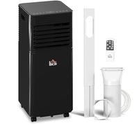 HOMCOM 7000BTU Portable Air Conditioner 4 Modes LED Display Timer Home Office
