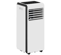 HOMCOM Portable Air Conditioner 9000 BTU, 4-in-1 Air Conditioning Unit with Cooling, Dehumidifier, Fan, Sleep Mode, White