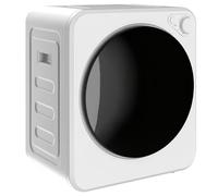 HOMCOM 4kg Front Load Laundry Dryer with 2 Power Modes, White