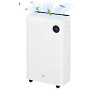 HOMCOM Portable Dehumidifier with Air Purifier Filter 16L White 821-024V70WT