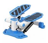 Homcom Portable Mini Stepper Step Machine For Home Gym Office Exercise Workout In Blue Blue