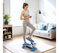 HOMCOM Portable Mini Stepper Step Machine for Home Gym Office Exercise
