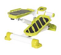 HOMCOM Portable Mini Stepper, Steppers for Exercise Workout with LCD Display Monitor, Anti-skid Foot Pedals for Home Gym Office, Yellow