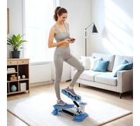 HOMCOM Portable Mini Stepper Step Machine for Home Gym Office Exercise