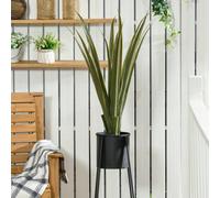 Homcom Potted Artificial Plants Agave Succulent For Home Decor, 90Cm