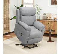 HOMCOM Power Lift Chair Electric Riser with Remote and Massage,
