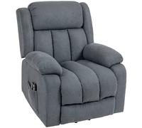 HOMCOM Power Lift Recliner Chair, Lift Chair for Elderly with Massage, Grey