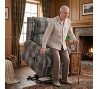HOMCOM Power Lift Recliner Chair with Massage and Heat, Grey