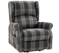 HOMCOM Power Lift Recliner Chair with Massage and Heat, Grey