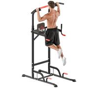 HOMCOM Power Tower Station with Dip Stand, Pull Up Bar Home Office Gym