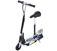HOMCOM Powered Scooter for Kids Ages 6+ Years 120W Motor 8km Range | Folded Powdered Scooters, Up to 10km/h, Adjustable Ride on Toy