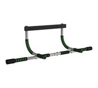 HOMCOM Pull-Up Bar for Doorway, Home Fitness Door Horizontal Push up Bar for Indoor Gym Upper Body Workout, Green
