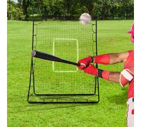 HOMCOM Rebounder Net Kids Adults Baseball Softball Training Aid Goal Play