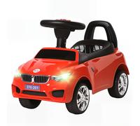 HOMCOM Ride on Car Baby Toddler Walker Foot to Floor Sliding Car in Red HOMCOM Red