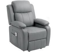 Homcom Riser And Recliner Chair Power Lift Recliner With Remote, Grey
