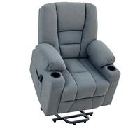 Homcom Riser And Recliner Chair with Remote Grey, none
