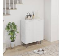 Homcom Shoe Storage Cabinet With Soft-Close Hinges & Adjust Shelves, High Gloss In White White