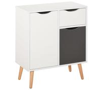 Homcom Sideboard Floor Cabinet Storage Cupboard with Drawer for Bedroom